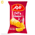 چیپس سرکه نمکی متوسط مزمز